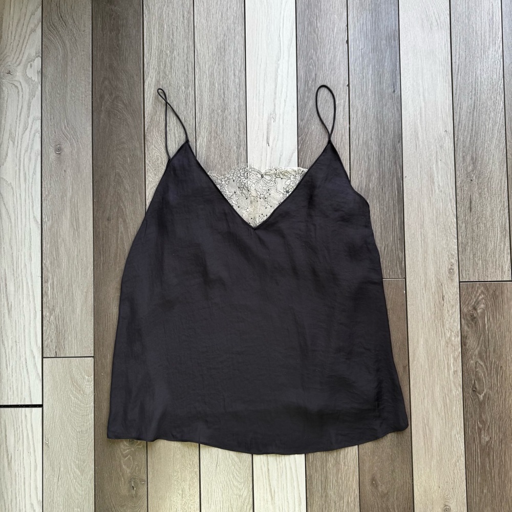 Free People Intimately Women’s Satin Lace Bandeau Camisole Top | Size: Large